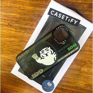 Muzik Tiger casetify iphone 13 mini glitter case